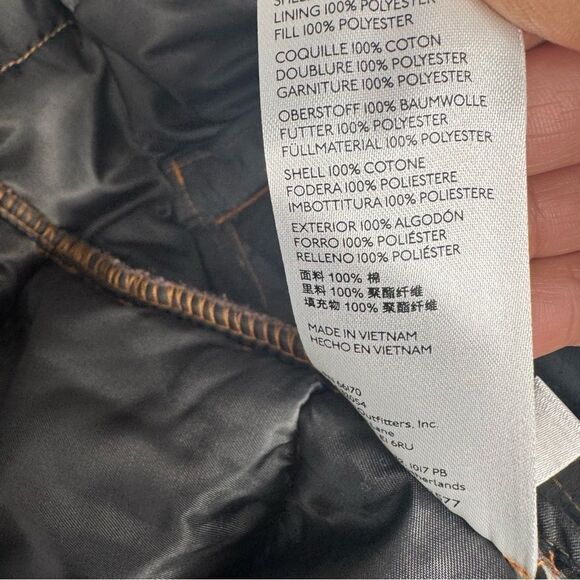 Urban Outfitters Quilted Bandana Paisley Print Colorblock Jacket size medium - Picture 5 of 7